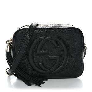 Gucci Pebbled Calfskin Small Soho Disco #242099G13B
